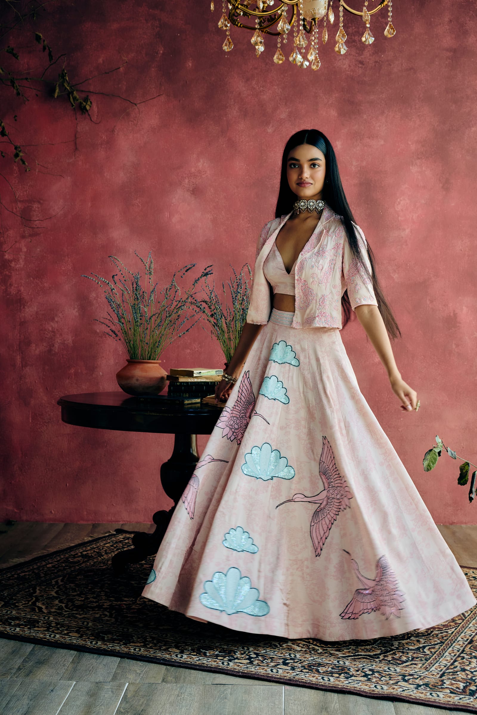Lehenga fabric guide